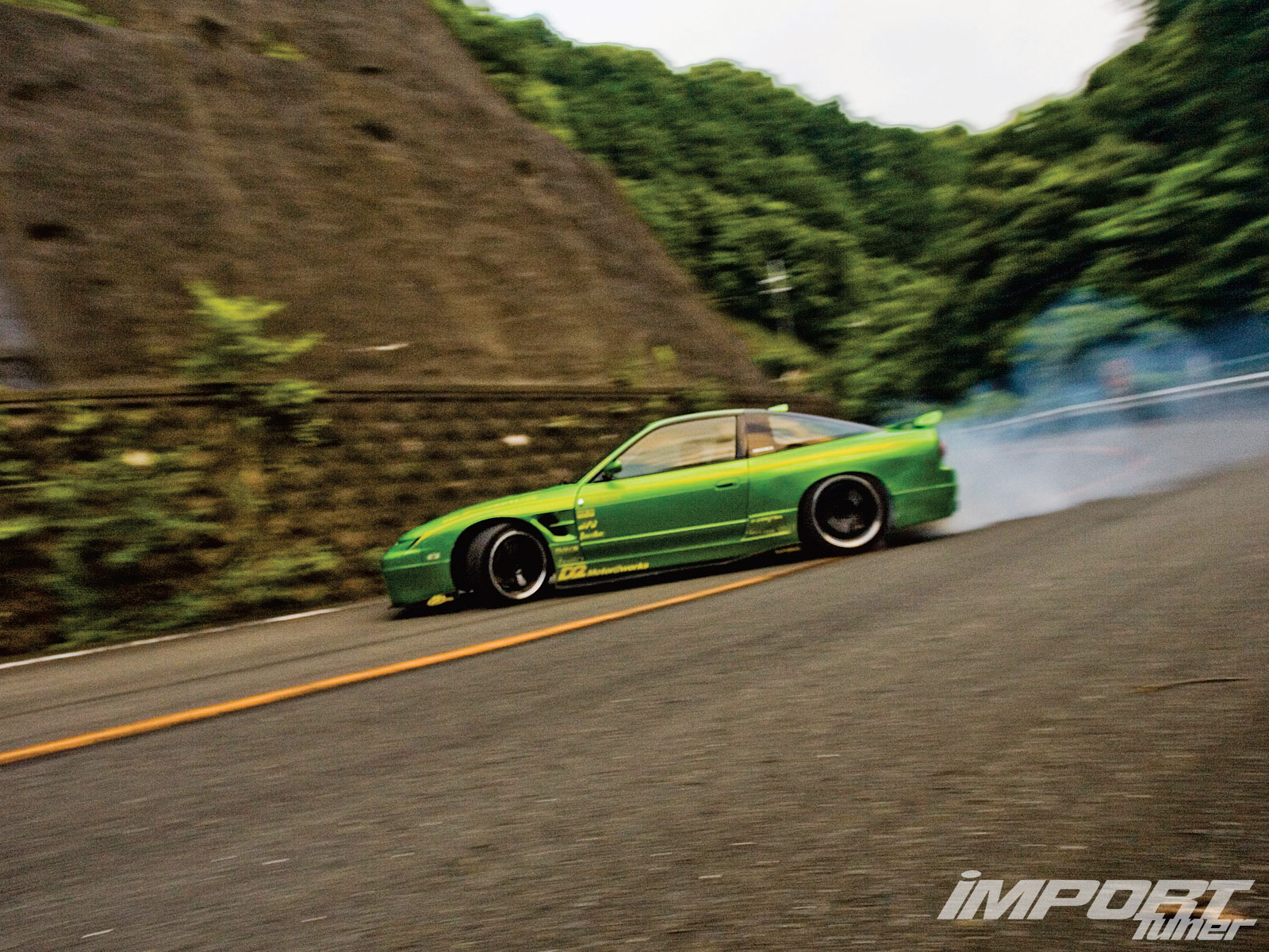 Drifting Nissan